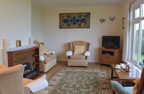 Tan-y-groes Cabaña | Alojamiento de 4 habitaciones en Near Llangrannog