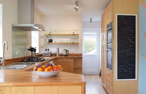 Scurlage Cabaña | Alojamiento de 4 habitaciones en Gower
