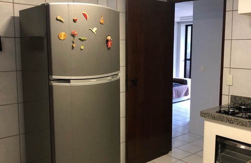 Cabo Branco Apartamento | Colocar 50 m del mar, w / piscina, hermosa vista w / playa de cable blanco