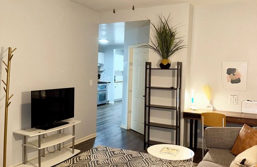 Grand Boulevard Apartamento | 4-bedroom apartment in marvelous Chicago with Workout Mirror, AC