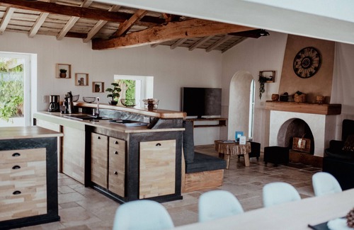 Bois-de-Cene Cabaña | Casa rural de 4 habitaciones con bienestar y terrazas en el corazón del Marais Breton