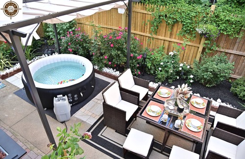 Germantown Casa | 4-Bedroom Historic Garden Oasis Home in Germantown
