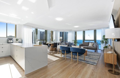 Surfers Paradise Apartamento | 4 Bedroom Ocean View Unit at Sun City - Q Stay