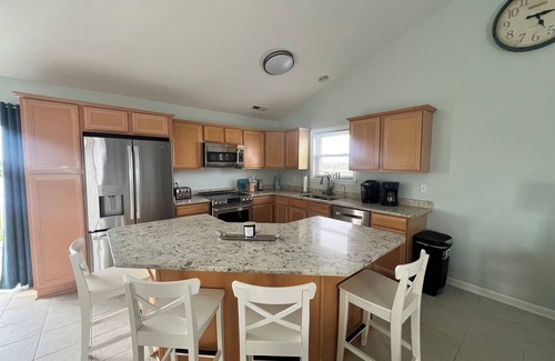 North Topsail Beach Casa | 4-bedroom soundside house with private dock and easy beach access