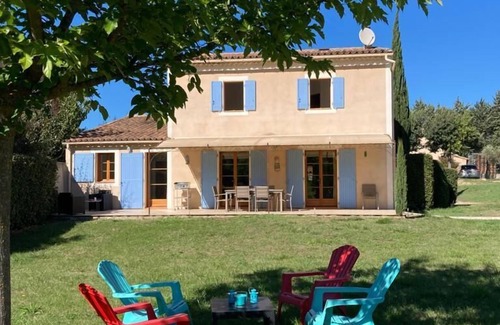 Lourmarin Villa | Villa de 4 dormitorios con piscina privada climatizada y gran jardín cerrado en Lourmarin