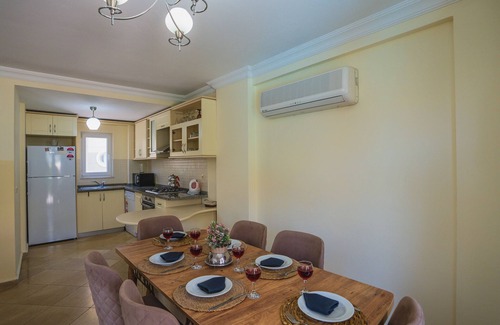 Fethiye City Center Villa | 4 bedroom villa with private pool and beach in a resort with 24/7 security