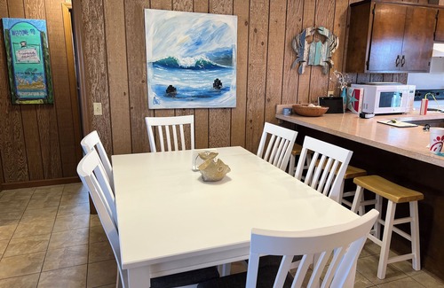 Topsail Beach Casa | Se aceptan mascotas 4 Br / 2 Ba Oceanfront En Topsail Playa Con Porche