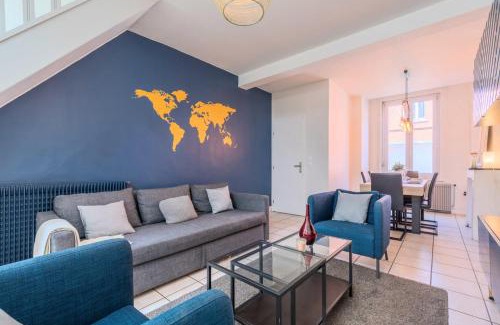 Roubaix Apartamento | 4 BR & 4 bathroom house close to Parc Barbieux