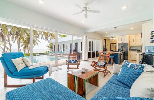 San Pedro Casa | 4 Br Belize Beachfront Villa W Pool, Beach & Pier
