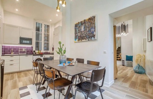 Saint-Vincent-de-Paul Apartamento | 4 br duplex in 10th-Canal Saint Martin