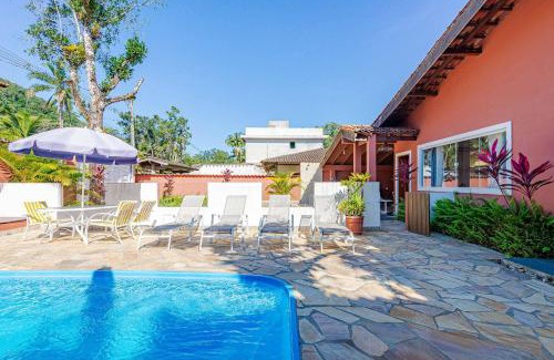 Olaria Casa | 4 dorm com piscina a 350 m de Camburizinho