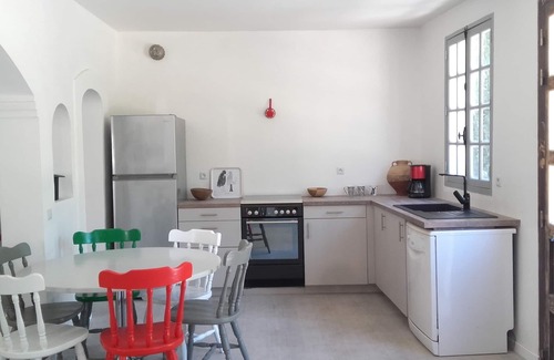 Barbaggio Casa | A 4 km de Saint Florent, villa tranquila de una sola planta, 8 pers. ubicado en Patrimonio