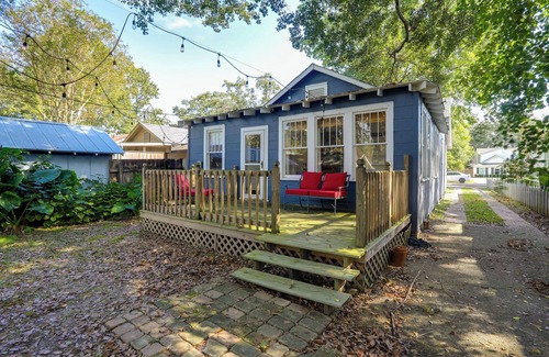 Mid City South Cabaña | 4 Mi to Dtwn: Baton Rouge Bungalow w/ Private Yard