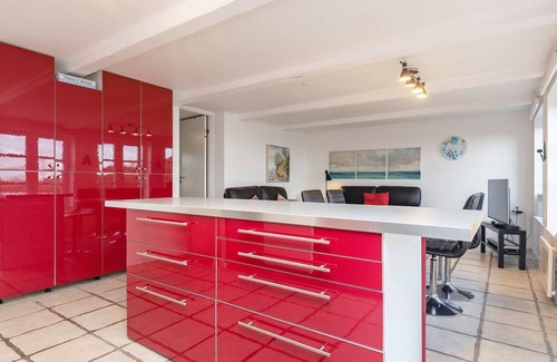 Bogense Apartamento | Acogedor apartamento en Bogense con buenas vistas al mar