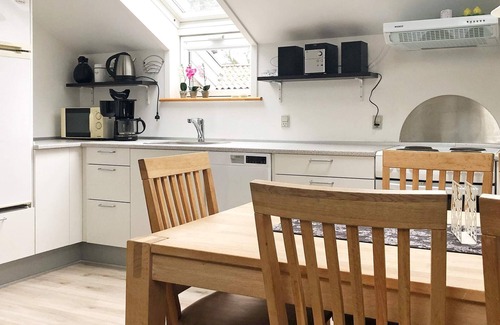 Hejlsminde Strand Casa | Cómodo apartamento en Hejls con terraza