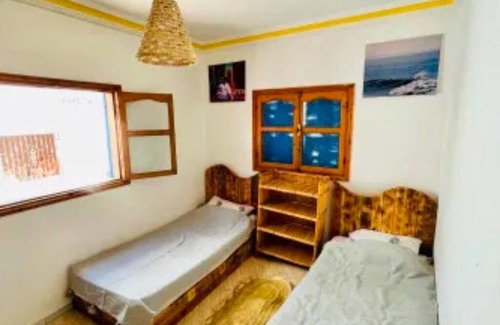 Taghazout Casa | 4- Twin/ Double room with with shared bathroom(Twin room with private bathroom)