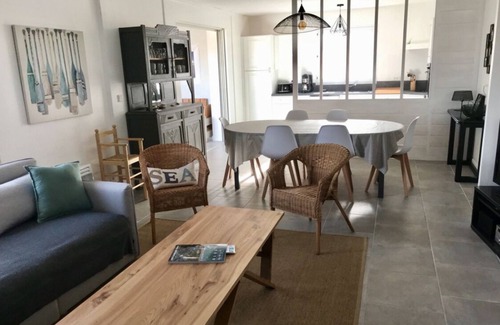 Sainte-Marie-de-Re Casa | Playa de 400m con piscina climatizada LA NOUE - ÎLE DE RÉ
