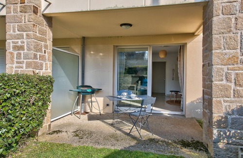 Fouesnant Apartamento | A 400 m del mar, apartamento con terraza para 2