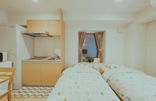 Namba Apartamento | 401大阪人气景点黑门市场步行1分钟日本桥难波心斋桥道顿堀都在步行圈内