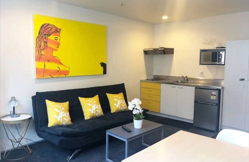 Auckland Central Business District Apartamento | 401/138 Anzac Av · Auckland City Apt Wi-fi & possible carpark