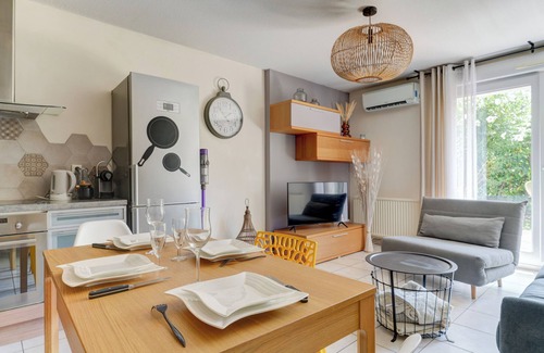 Viviani - Bonnevay Apartamento | ⭐️40m2, terraza + jardín cerca de Eurexpo, Gerland⭐️