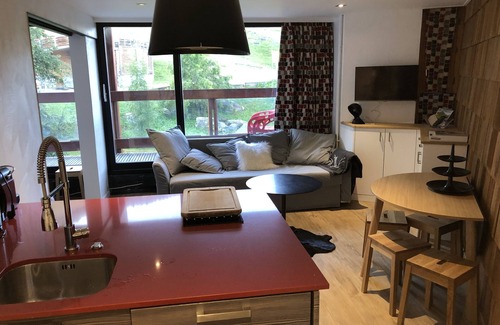 Arc-1600 Apartamento | 42m2 Pied des Pistes - 4 people - 5 Cristaux Paradiski Domaine "B Corp