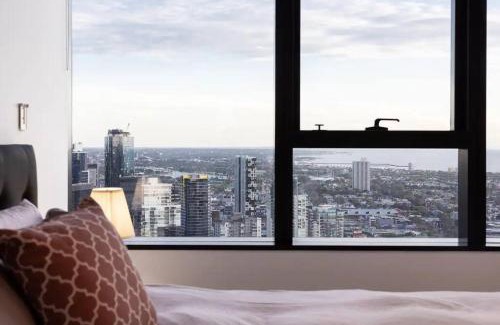 Docklands Apartamento | 44D Stunning Ocean view 3Bedroom Abnb Apartment with Free parking