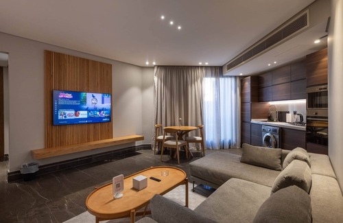 New Cairo Casa | 4Bedroom +Sofa Bed with Garden Views & Balcony SF
