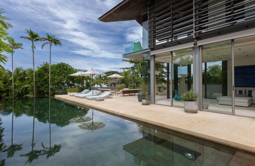 Khok Kloi Villa | 4BR Beachfront Villa w/ Man Cave& Spa | Natai Beach