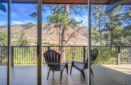 Cascade-Chipita Park Casa | 4BR Cabin Mountain Views with Fireplace