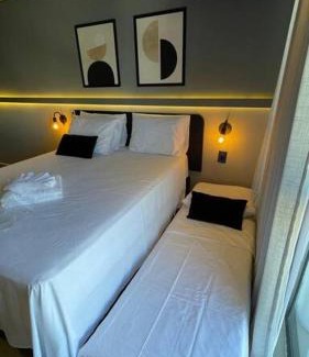 Jardim Oceania Apartamento | 4min da Praia - Flat com 3 camas - 4 pessoas