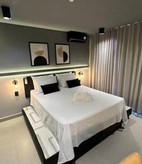 Jardim Oceania Apartamento | 4min da Praia - Flat com 3 camas - 4 pessoas