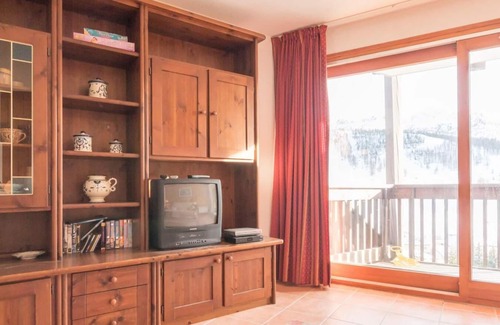 Montgenevre Apartamento | 4.o piso, vista panorámica, balcón, tv, local para esquís, 55m², Montgenèvre