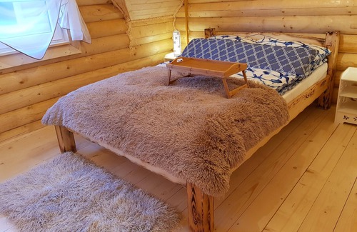 Jastrzebia Gora Casa | 4x BeHappy Woodhouse log cabins Sauna Jacuzzi Gdansk near Jastrzębia Góra