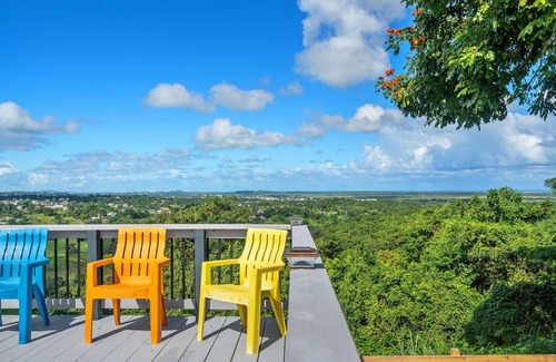 Jimenez Casa | 5 Bd Mountain Villa with Pool & Panoramic views Río Grande PR