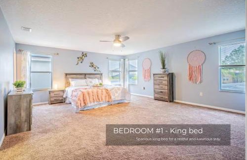 Windwood Bay Casa | 5 Bedroom Villa l 12 min to Disney l Themed Rooms l Orlando Area