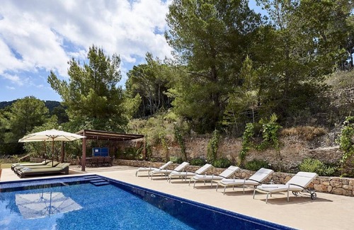 Ibiza Island Casa | ¡A 5 min de la playa! Casa con piscina privada para 8 personas