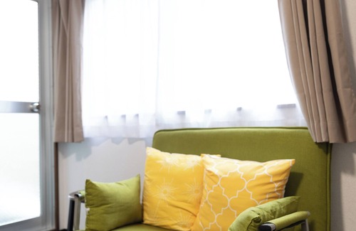 Nishi-Shinjuku Apartamento | 5 minutes on foot from Nishi-Shinjuku 5-chome Station & double bed & veranda