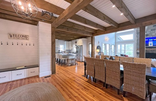 Lake Lure Casa | 5 Or More Night Special! Lakefront - Mountain Resort, Kayaks, SUP boards