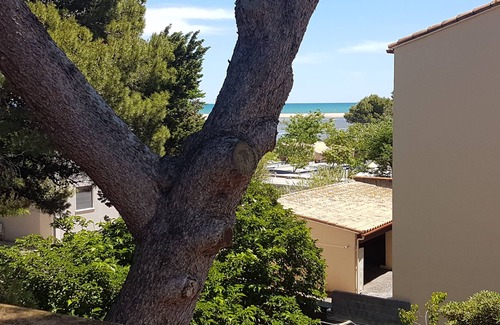 La Franqui Apartamento | 5 people Sea view terrace in the heart of the resort