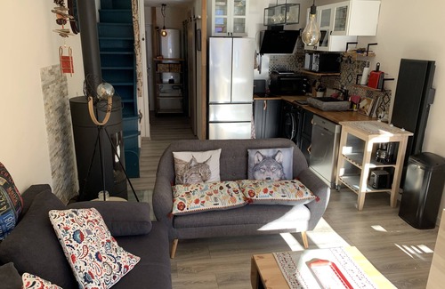 Monetier-les-Bains Apartamento | 5 pers, central, quiet, cosy, functional, sunny, view