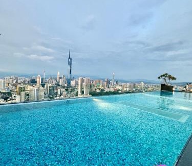 Brickfields Apartamento | 5 Star Comfort Riveria City KL Sentral 2pax Infinity pool