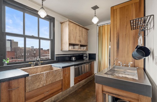 Crossroads Arts District Condominio | Million Dollar Condo, casa premiada del año, Penthouse en el centro de la azotea