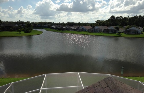 Eagle Pointe South Casa | 5 estrellas casa de la piscina frente al lago, gran pesca! BBQ Grill, Hi-Speed ​​Wifi, XBox 360!