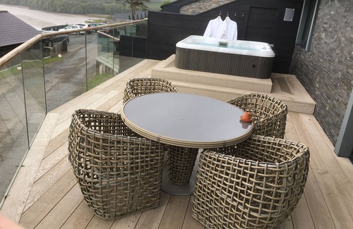 Laugharne Casa | Lodge de lujo de 5 estrellas con hermosas vistas al estuario de Taf