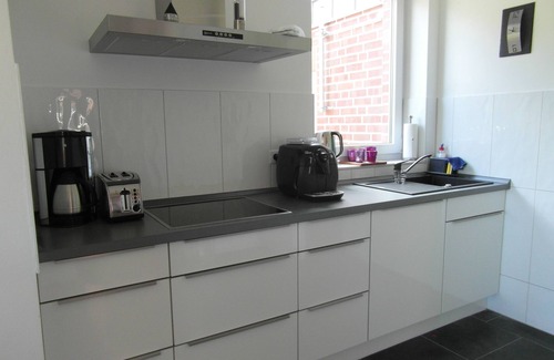 Borkum Apartamento | 5 Estrellas Nueva 2014 con jardín con capacidad para 5 personas, muy individual