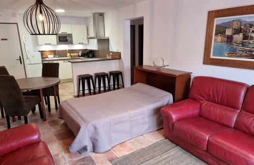 Collioure Apartamento | 5 stars, T2 of 60m2, quartier des peintres, quiet, private patio