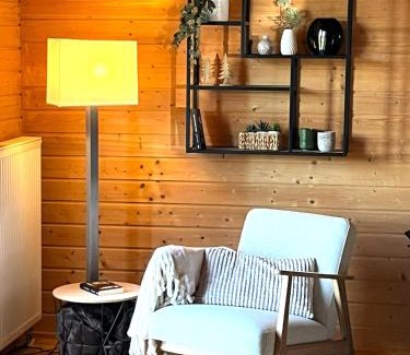 Rieden Casa | 5 Sterne Ferienhaus Susi mit Kamin, Seeblick und 2 Terrassen