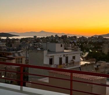 Lavrio Apartamento | 5 Sterne HERA City Apartment mit Meerblick