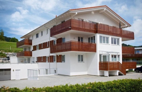 Kalzhofen Apartamento | 5 * vacation apartment Allgäuer Alm with swimming pool and sauna